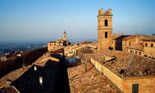 Vista panoramica di Saludecio