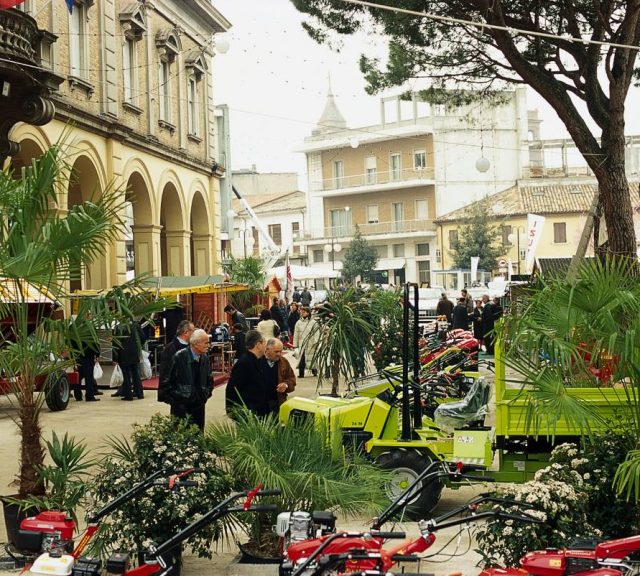 Centro storico di Morciano di Romagna con Festa di San Gregorio