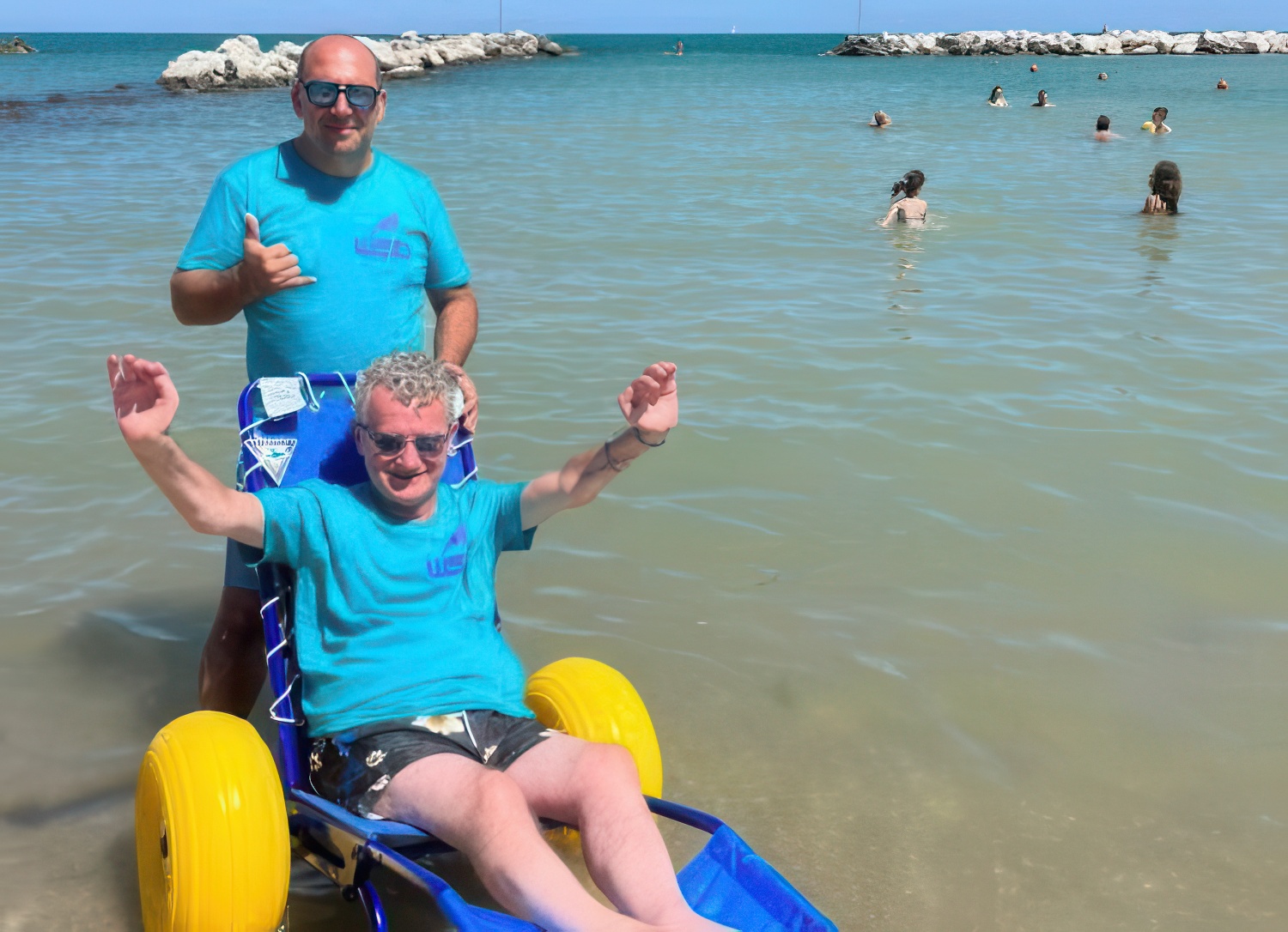 Cattolica-Sedia a mare per disabili