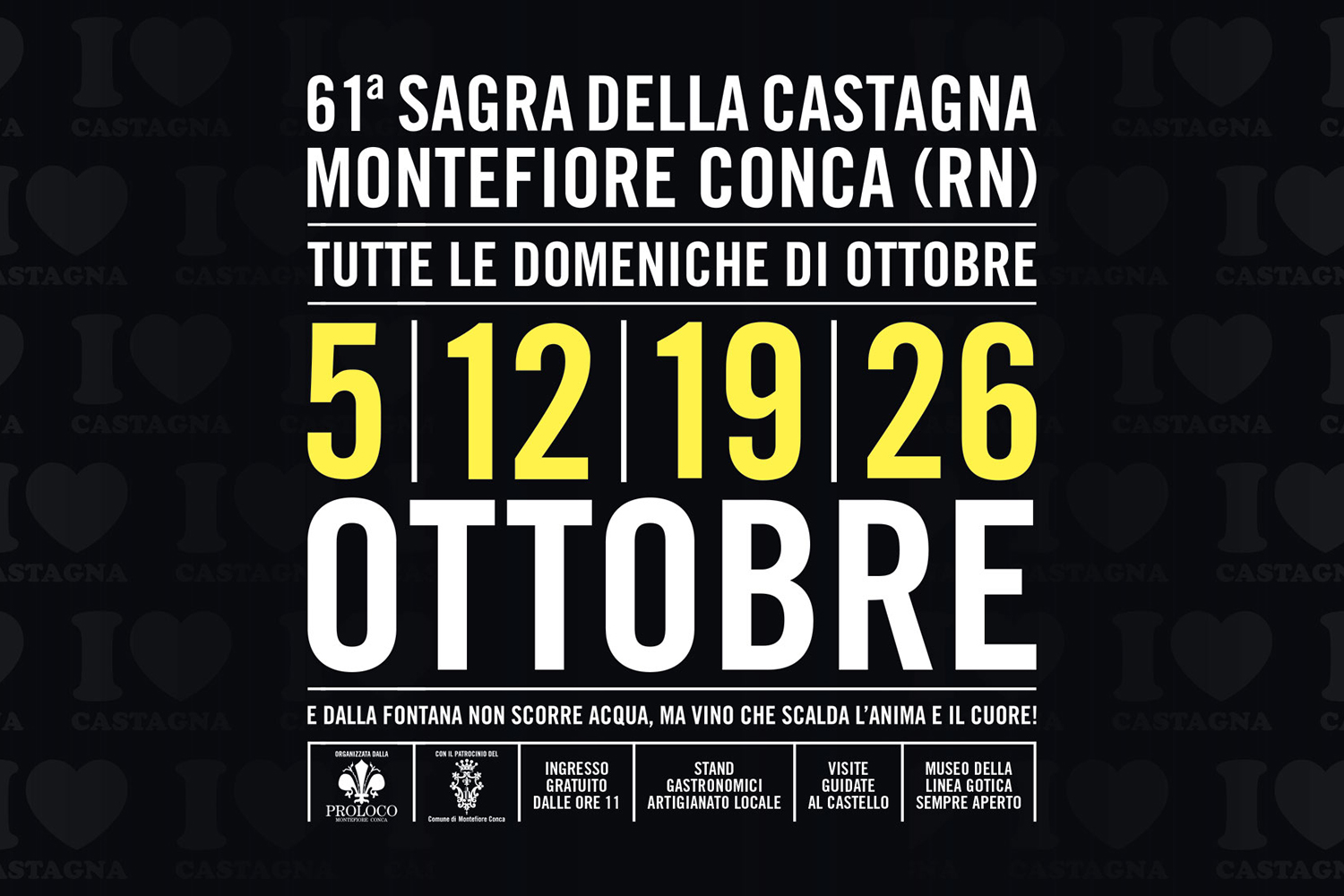 Sagra della Castagna 2025 – Montefiore Conca